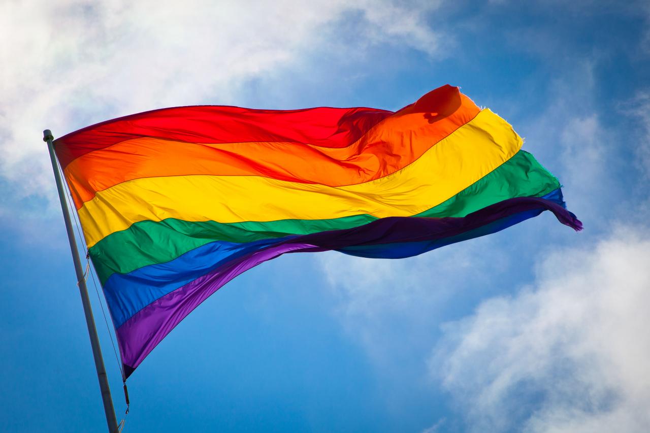Le drapeau "gay"