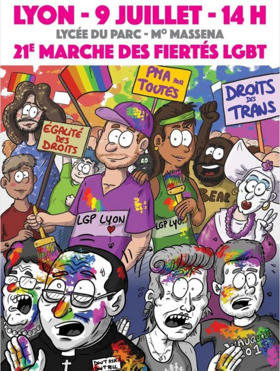 affiche gay pride lyon 16