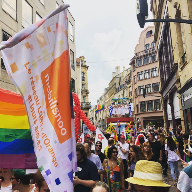 Metz Pride - dans les rues de Metz